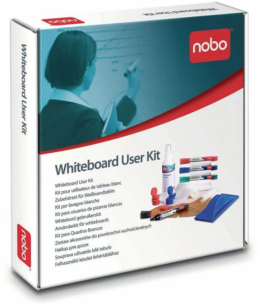 Baltos lentos priedų rinkinys NOBO USER