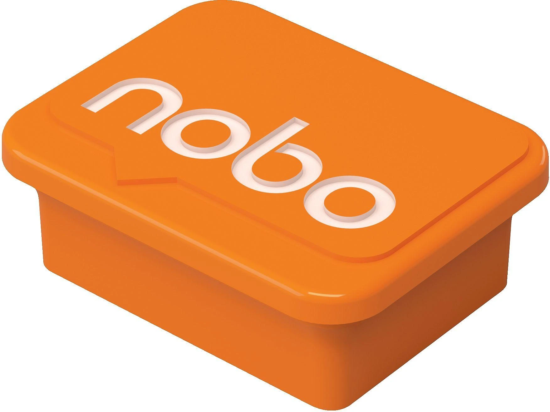 Nobo magnetai sausai valomoms lentoms, oranžiniai, 4 vnt.