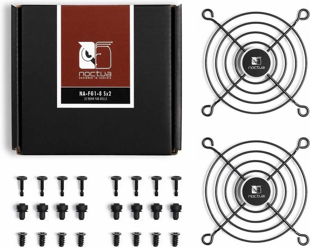 Noctua NA-FG1-8 Sx2 Fan Grilis, 80 mm – juodas