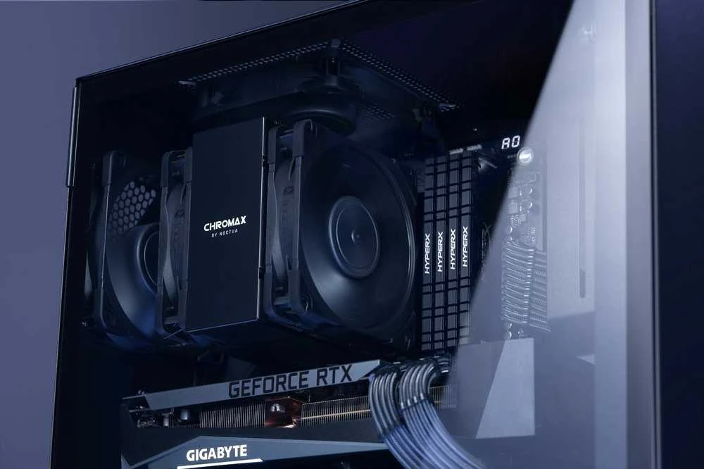 Aušintuvo Priedas - Noctua NA-HC8 Chromax Juodas Aliuminis
