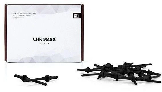 Noctua NA-SAV2 chromax.juodas Anti-Vibration Set - juodas