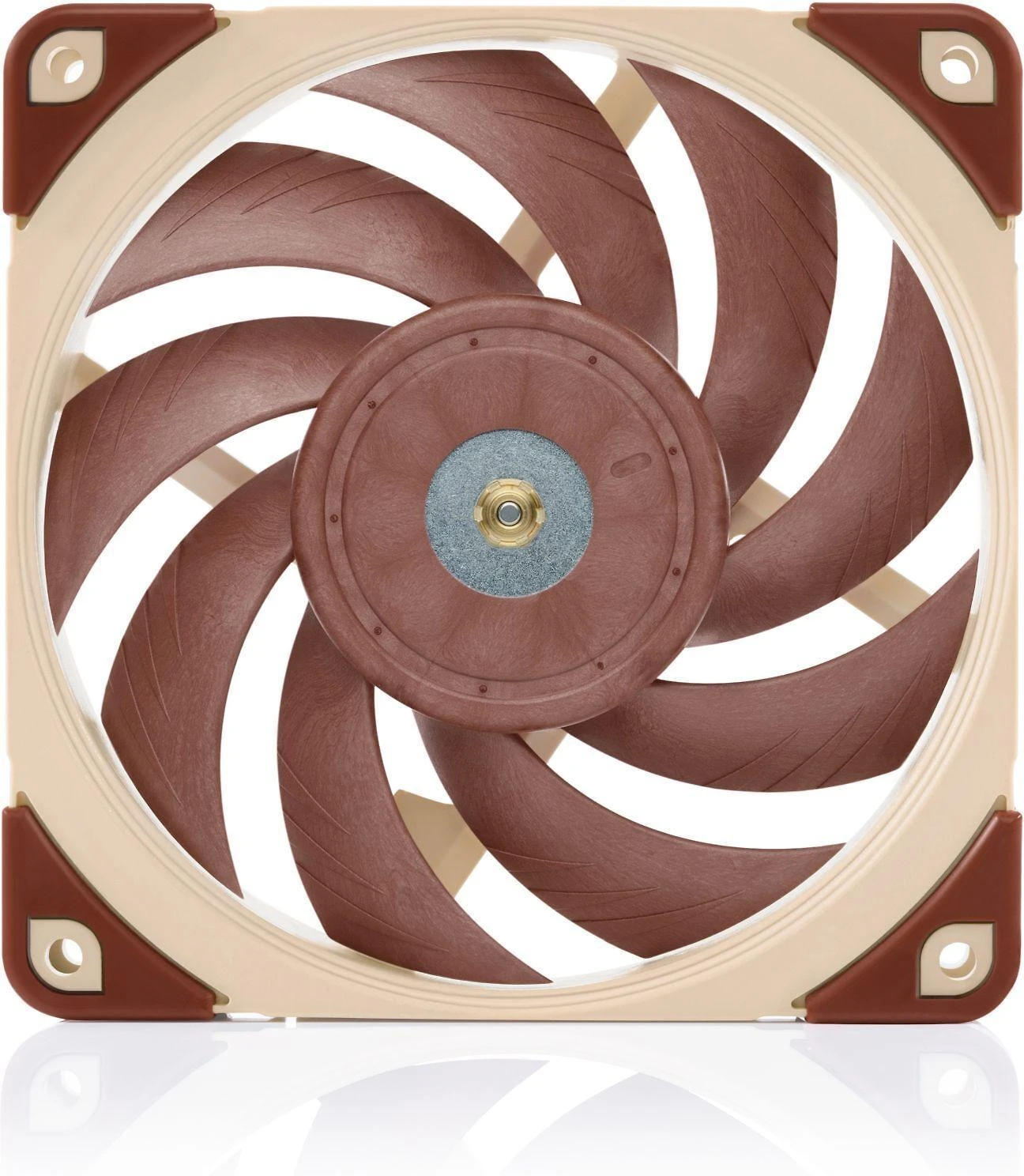 Kompiuterio Korpuso Ventiliatorius - Noctua NF-A12x25 12 Cm Rusvai Geltonas
