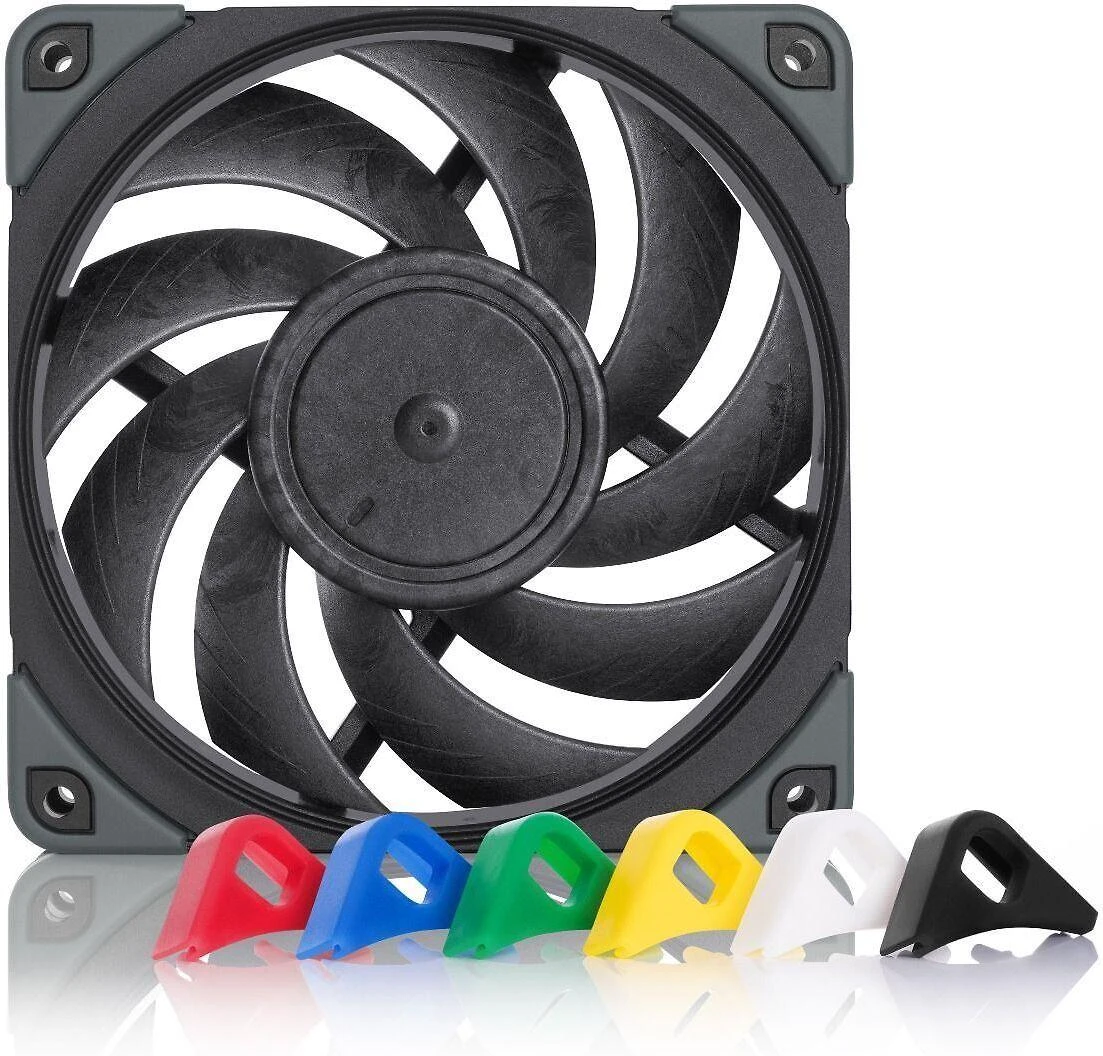 Noctua NF-A12X25 PWM chromax.juodos spalvos.swap korpuso ventiliatorius – 120mm