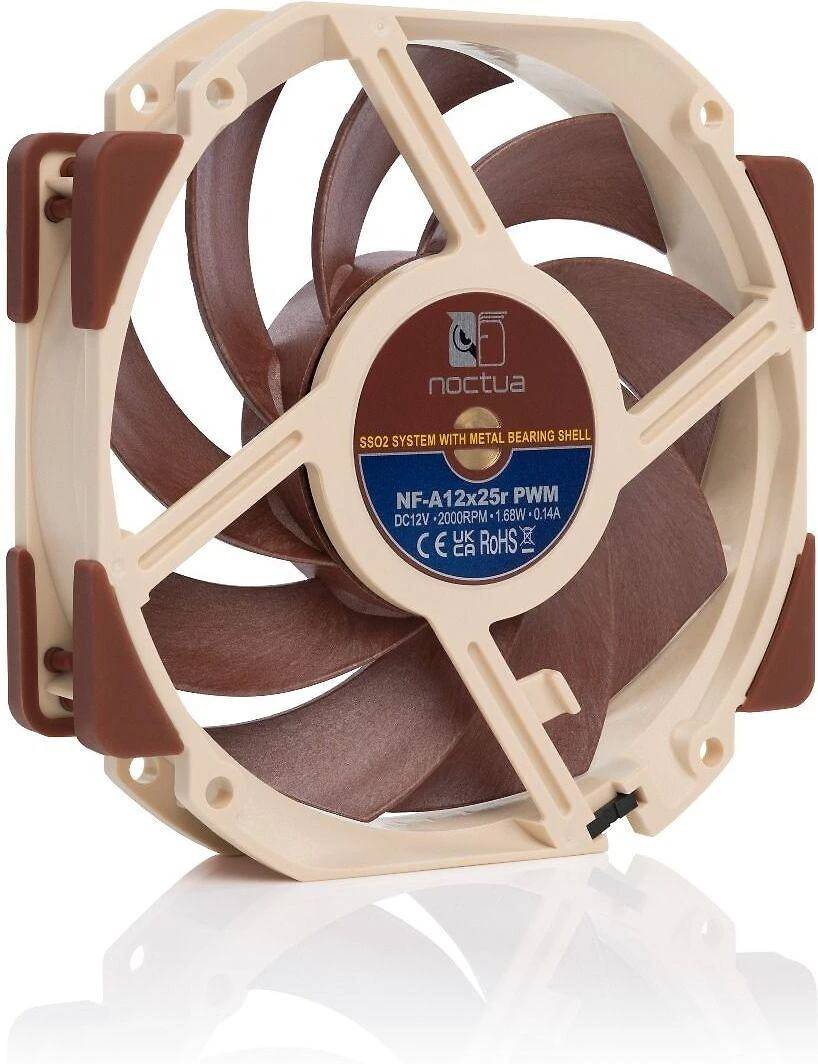 Noctua NF-A12x25r PWM ventiliatorius – 120 mm