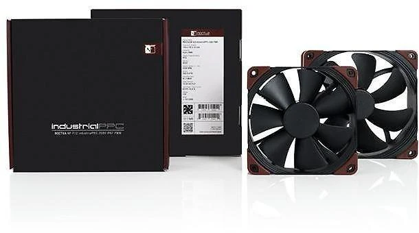 Kompiuterio Ventiliatorius - Noctua NF-A14 IndustrialPPC-2000 IP67 PWM 14 cm, Juodas
