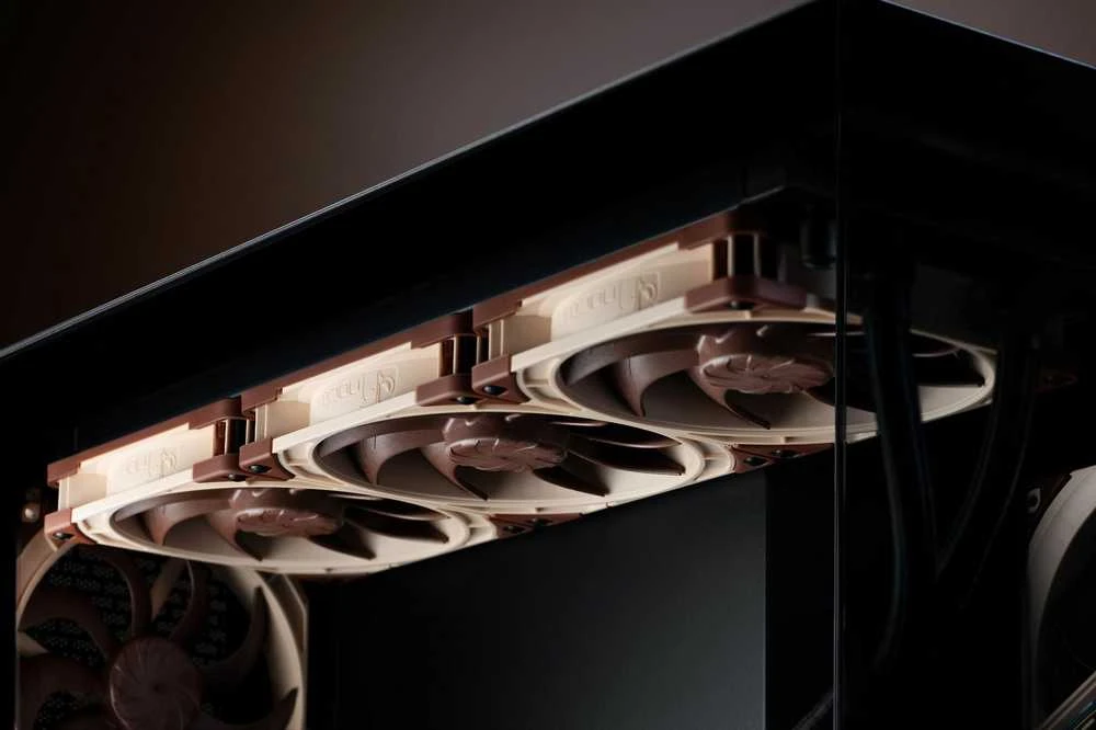 Noctua NF-A14x25 G2 ventiliatoriai korpuse
