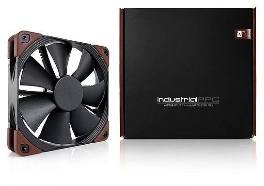 Noctua NF-F12 industrialPPC-2000 PWM Kompiuterio dėklas Fan 12 cm Juodas, Brown
