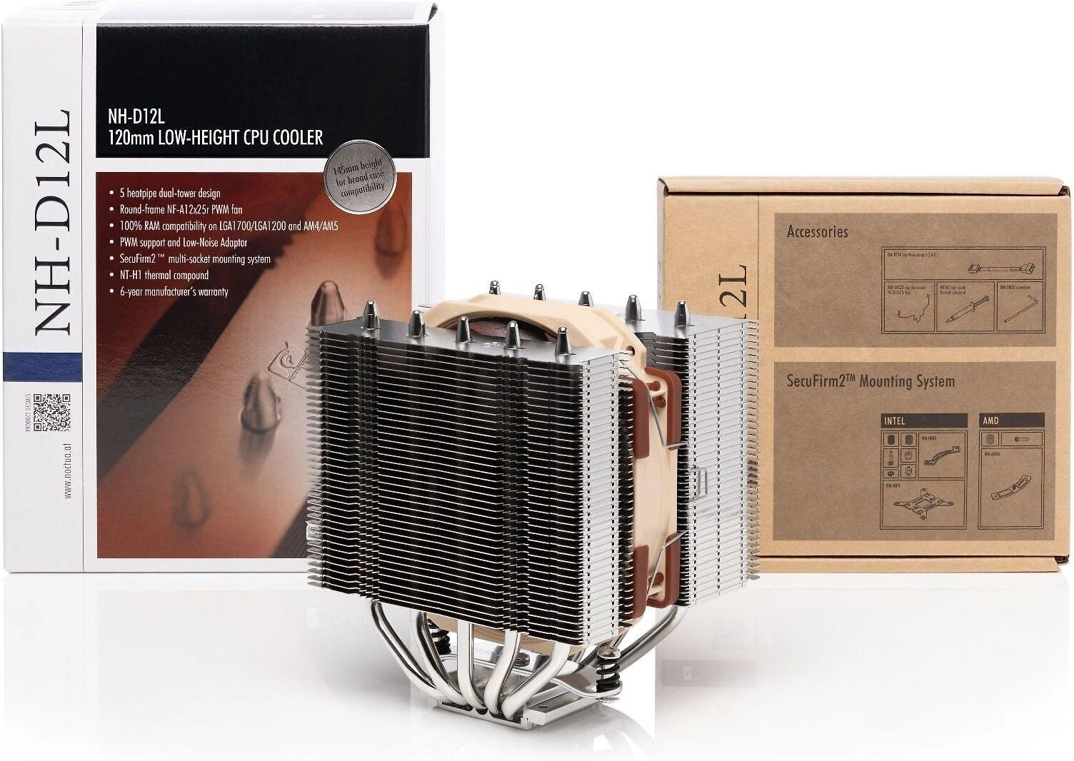 Noctua NH-D12L CPU aušintuvas