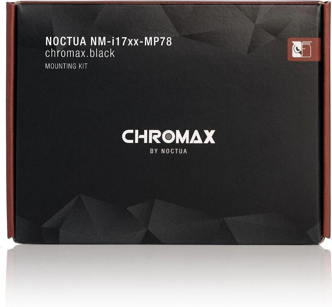 Aušintuvo Montavimo Rinkinys - Noctua Nm-i17xx-mp78 Chromax.juodas Montavimo Rinkinys