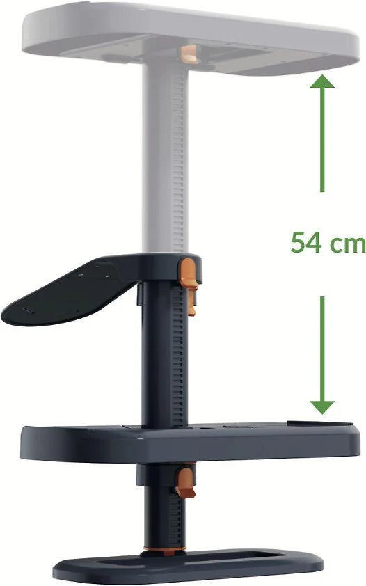 Stoneline KneeGuardKids4 kojų atrama su 54 cm reguliavimo indikacija