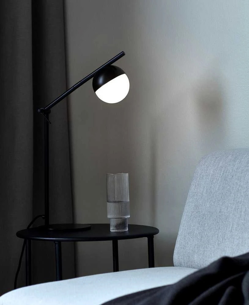 Nordlux Contina pöytävalaisin, musta