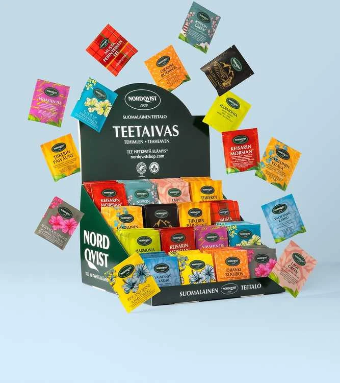 Nordqvist Teetaivas 160 x pussitee kahvilapakkaus