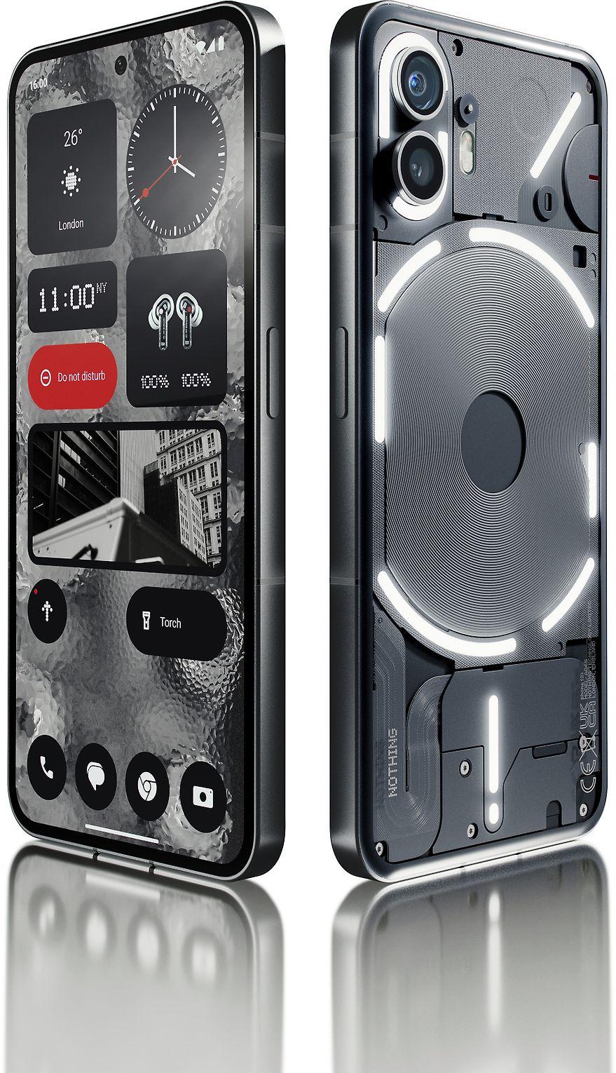 Telefonas Nothing Phone (2) 5G, 12 / 256 GB, Pilkas, modelis 