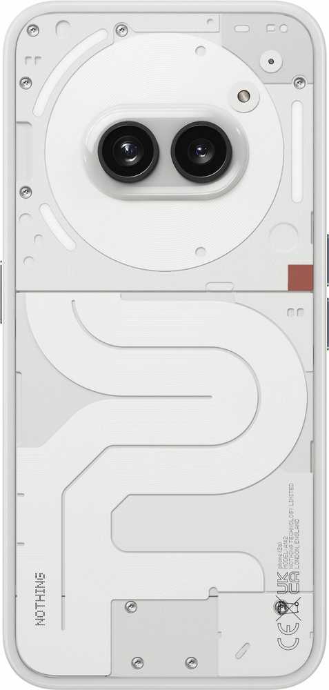 Išmanusis telefonas Nothing Phone (2a), 8+128 GB, Baltos spalvos