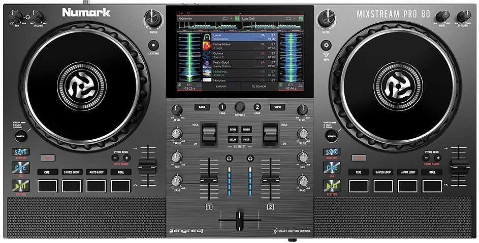 Numark Mixstream Pro Go DJ valdiklis