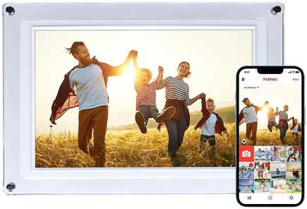 Nuotraukų rėmelis Rollei Smart Frame WiFi 109 digitaalinen valokuvakehys, läpinäkyvä