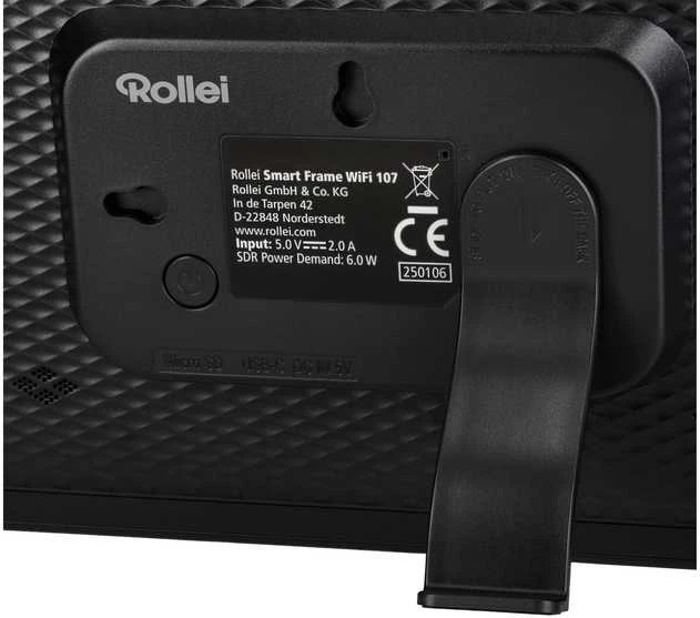 Nuotraukų rėmelis Rollei fotorámeček WiFi 107 juoda