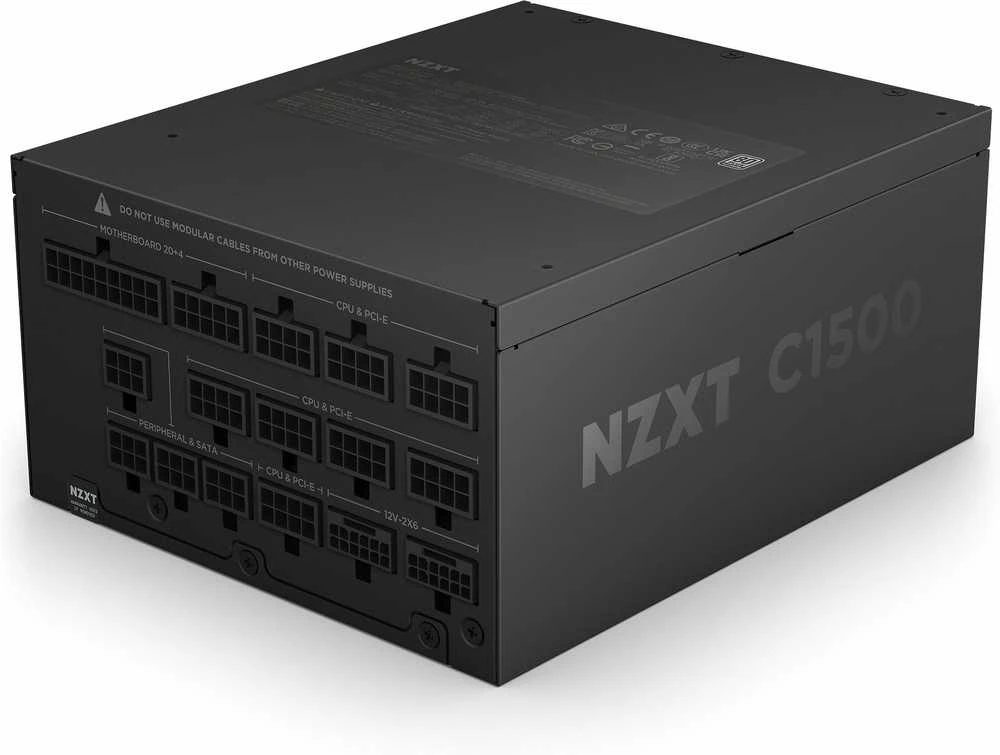 NZXT C1500 Platinum ATX 3.1, 1500 W, 115–240 V, 50/60 Hz, 15–9 A, 15 A, 9 A