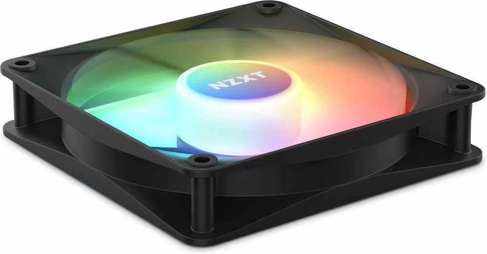 NZXT F120 RGB ventiliatorius su šviečiančiu centru