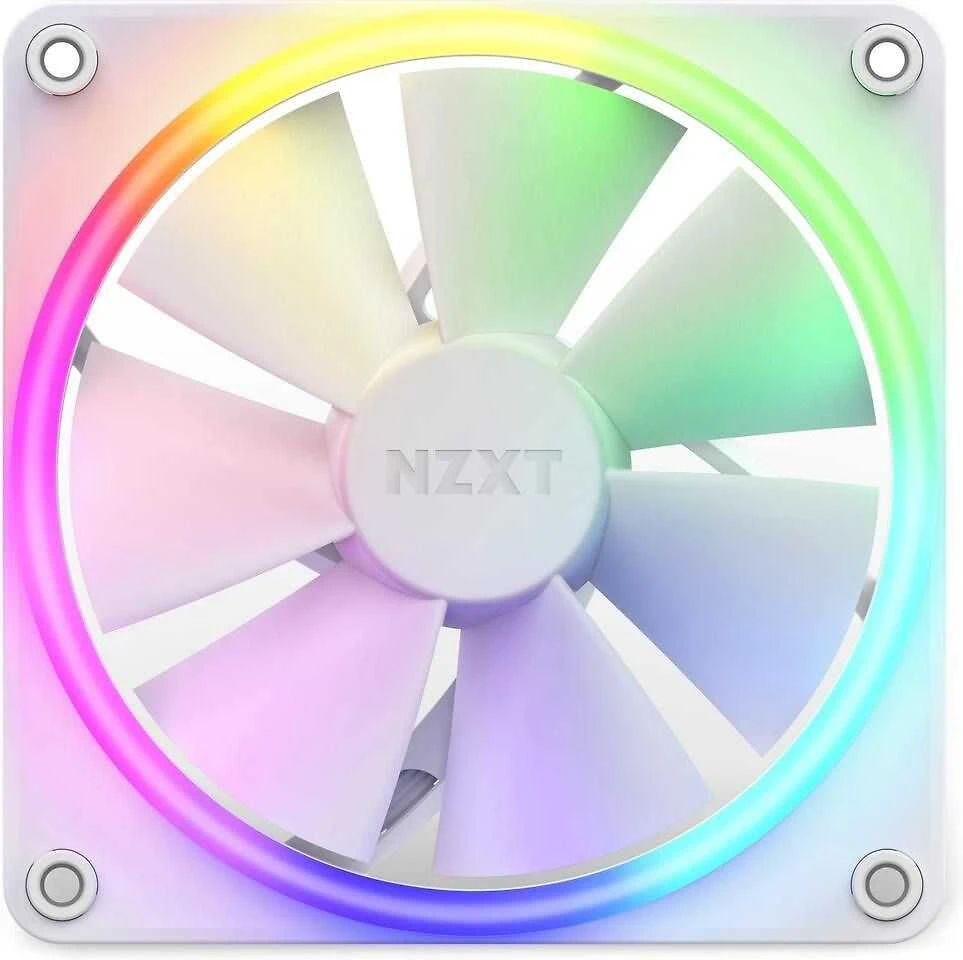 Korpuso Ventiliatorius - NZXT F120 RGB 12 cm, Balta