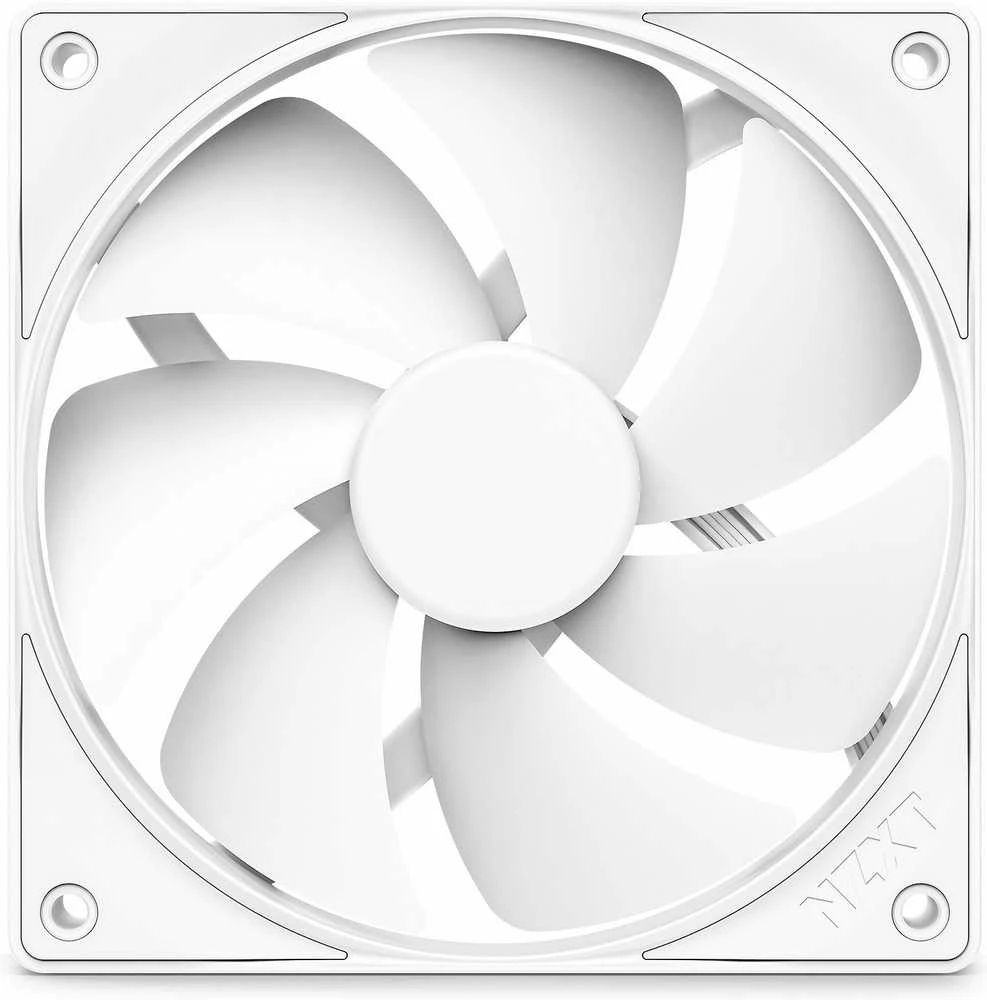 NZXT F120P baltas kompiuterio ventiliatorius