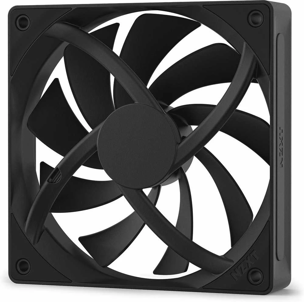 NZXT F120Q V2 120mm juoda PWM