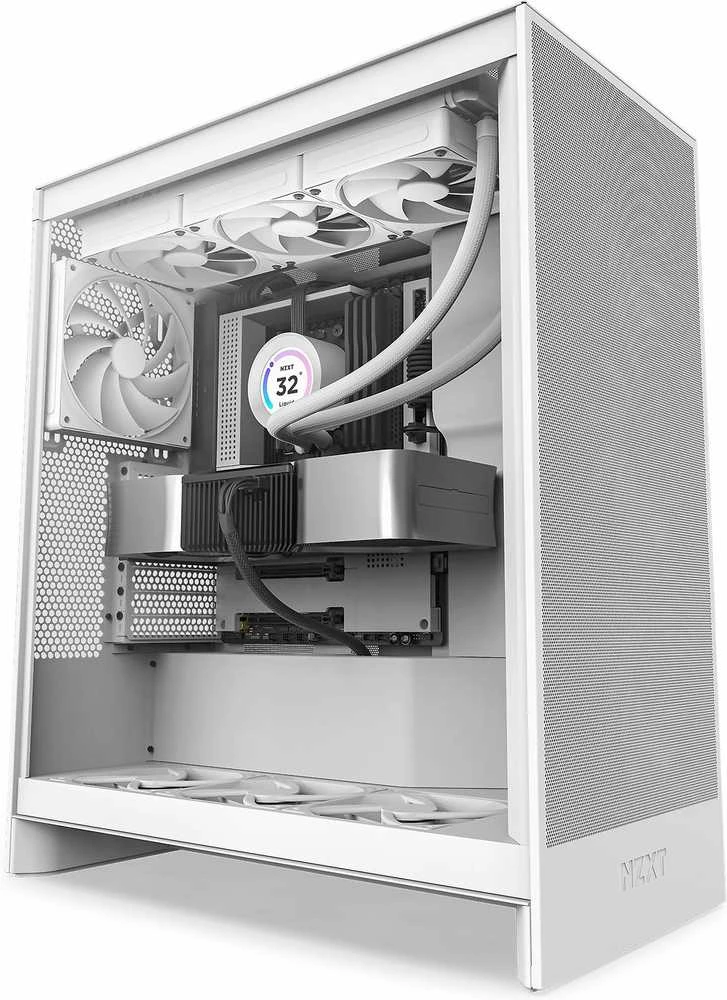 NZXT RF-Q12SF-W2 computer cooling system Kompiuterio dėklas Fan 12 cm Baltas 1 pc(s)