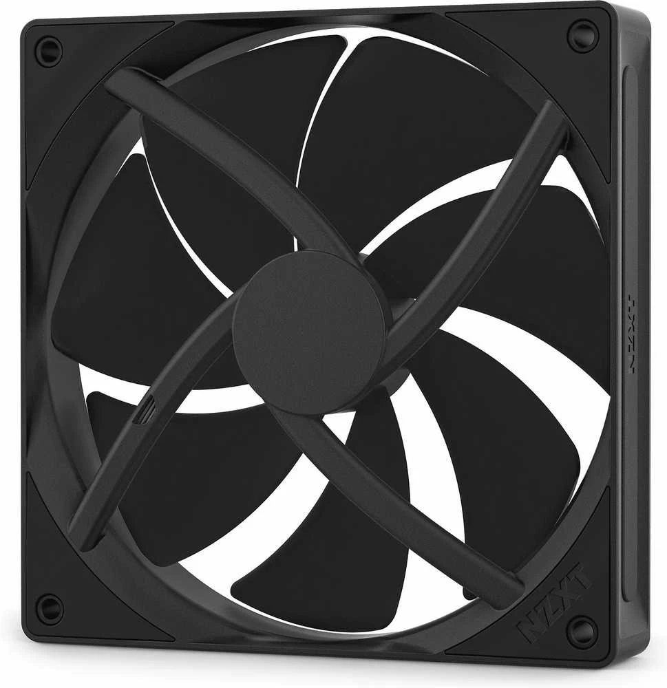 NZXT F140P V2 juodas ventiliatorius