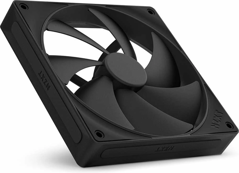 NZXT F140P V2 140mm juoda PWM