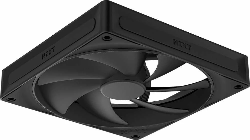 NZXT F140P V2 140mm juoda PWM