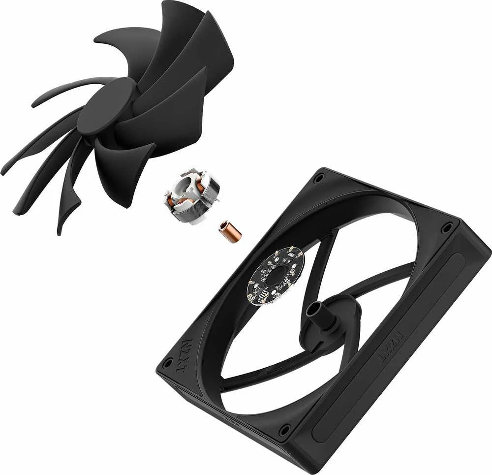NZXT F140Q V2 140mm juoda PWM