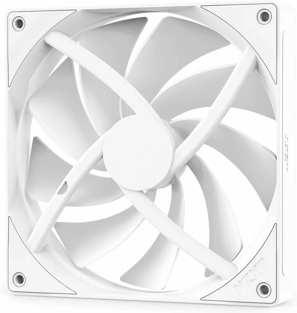 NZXT F140Q V2 baltas kompiuterio ventiliatorius