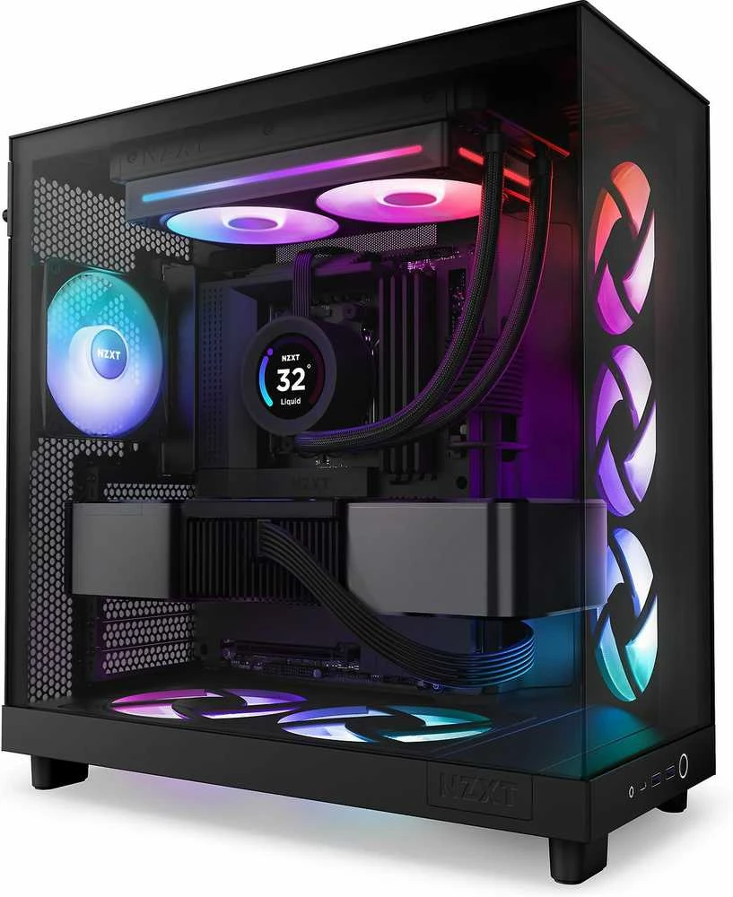 Aušintuvas - NZXT F240 RGB Core 75.12 CFM 30 dBA Juodas