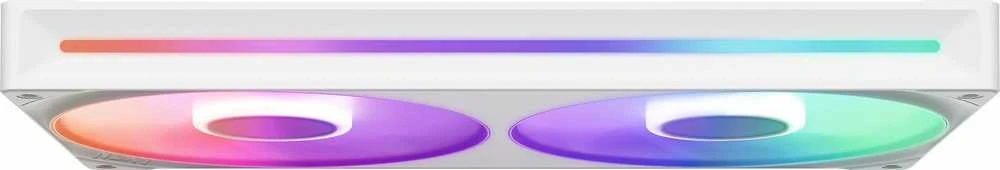 NZXT F280 RGB Core baltas PWM