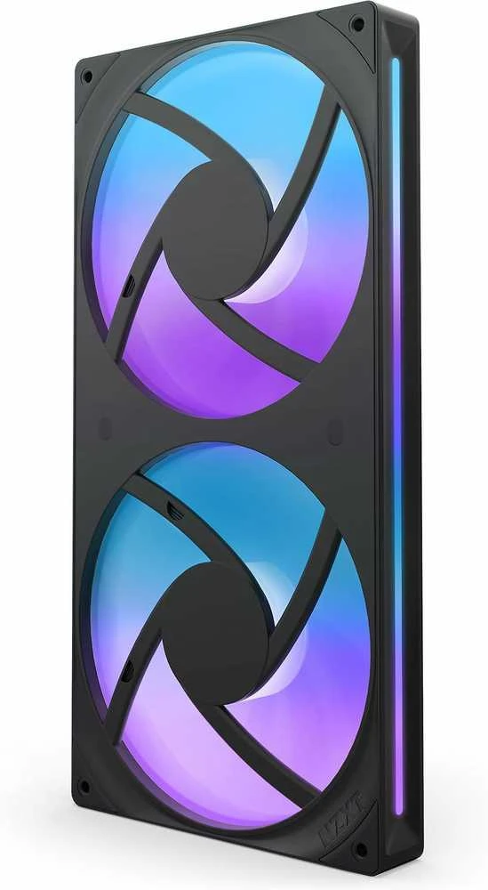 NZXT F280 RGB Core dvigubas kompiuterio ventiliatorius