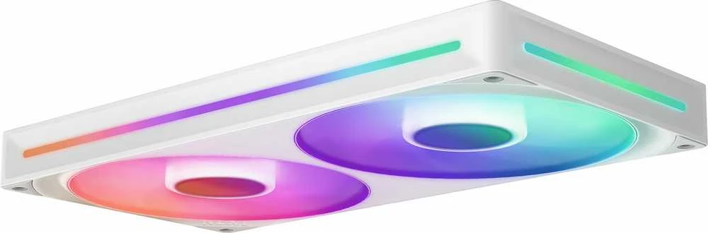NZXT F280 RGB Core baltas PWM