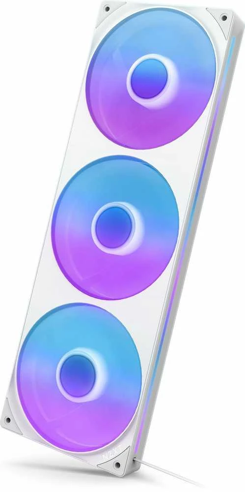 Nzxt F360 rgb branduolys pwm ventiliatorius baltas