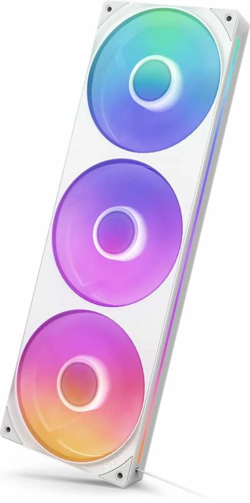 Nzxt F360 rgb branduolys pwm ventiliatorius baltas