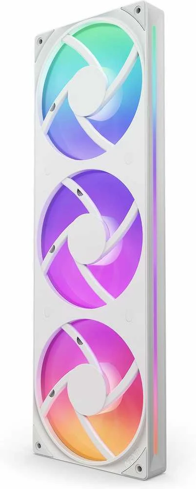 Nzxt F360 rgb branduolys pwm ventiliatorius baltas