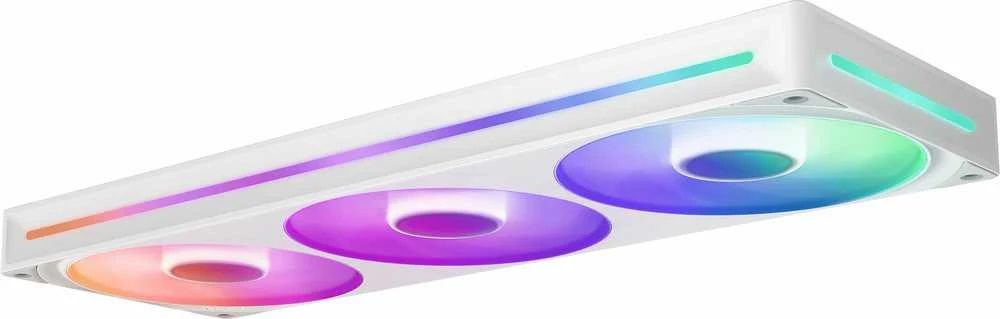 Nzxt F360 rgb branduolys pwm ventiliatorius baltas