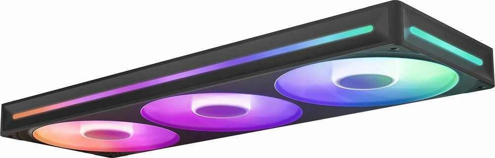 NZXT F360 RGB Core juoda PWM
