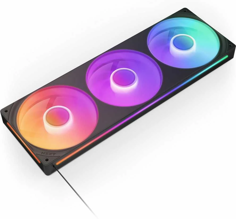 NZXT F360 RGB Core juoda PWM