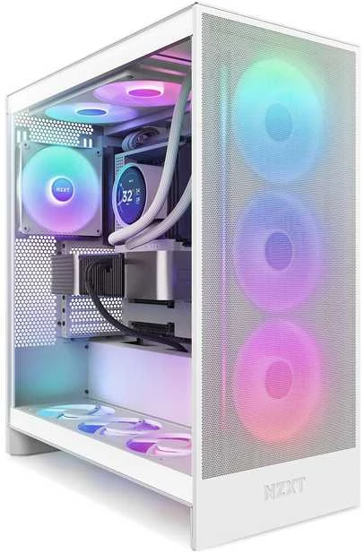 NZXT F420 RGB korpuso ventiliatorius, 420 mm, Uni-Frame - Baltas