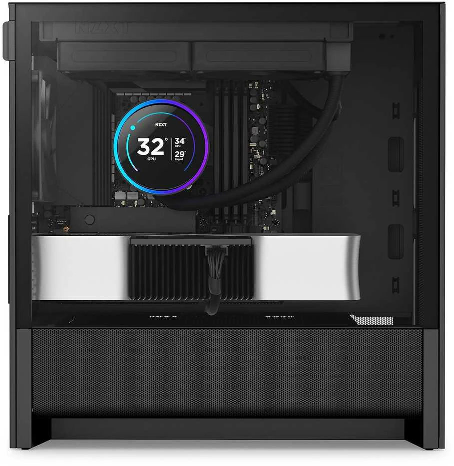 NZXT H9 H3 Flow Midi Tower Juodas