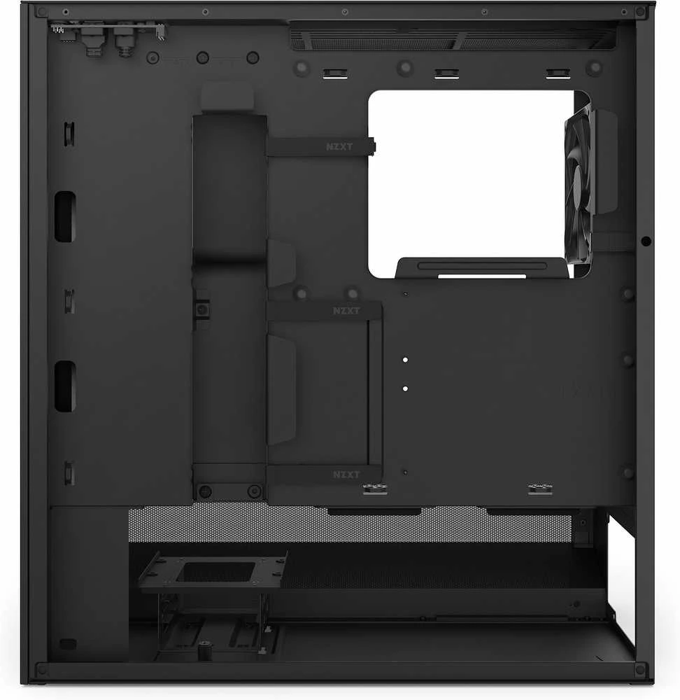 NZXT PC korpusas H5 Flow midi tower 2024 juodas langas