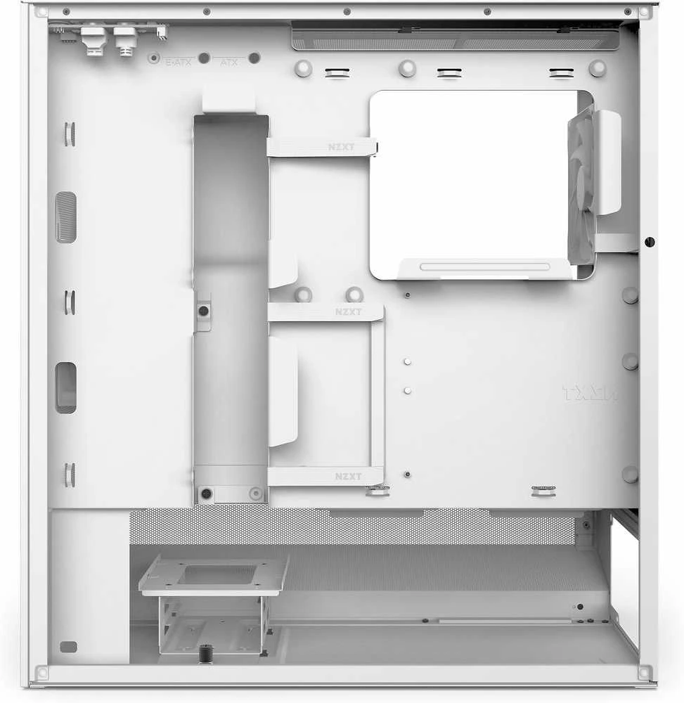 NZXT PC dėklas H5 Flow midi bokštas baltas langas