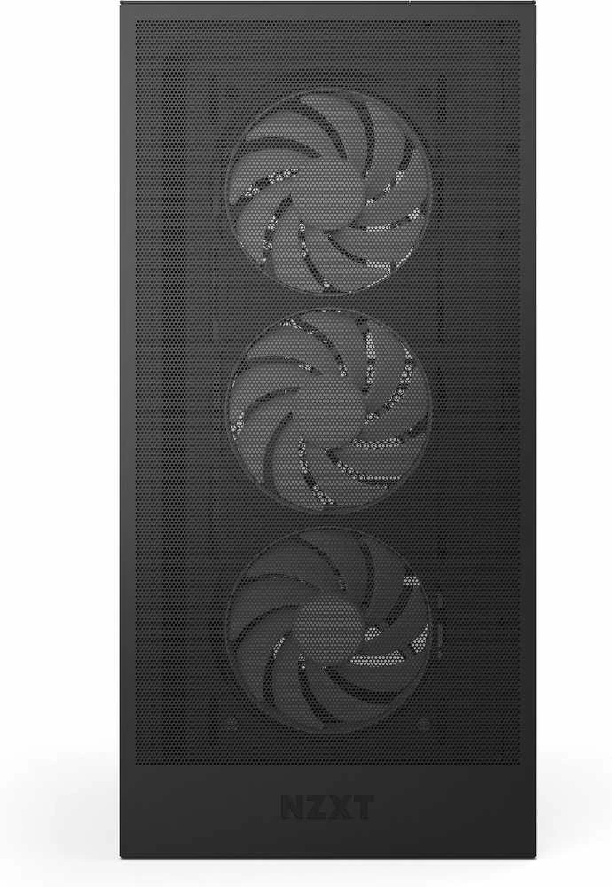 NZXT PC dėklas H5 Flow RGB 2024 midi bokštas juodas