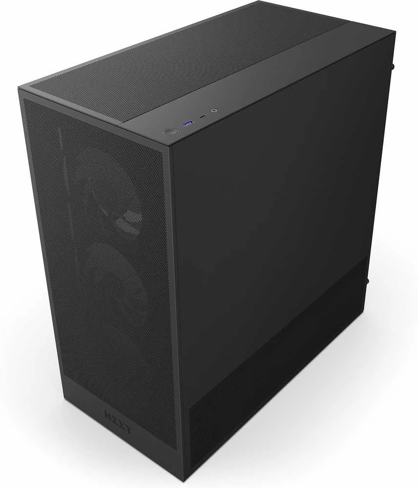 NZXT PC dėklas H5 Flow RGB 2024 midi bokštas juodas
