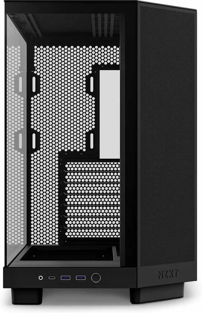 NZXT H6 Flow midi bokšto korpusas, juodas