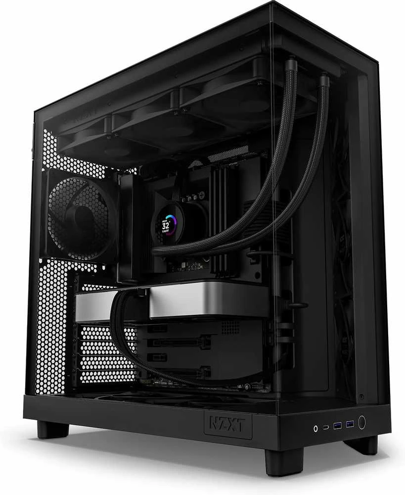 NZXT H6 Flow midi bokšto korpusas, juodas